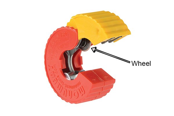 Pipe cutter wheel