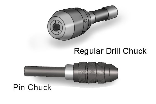 drill chuck and pin chuck