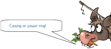 Wonkee Donkee says a casing or a power ring!