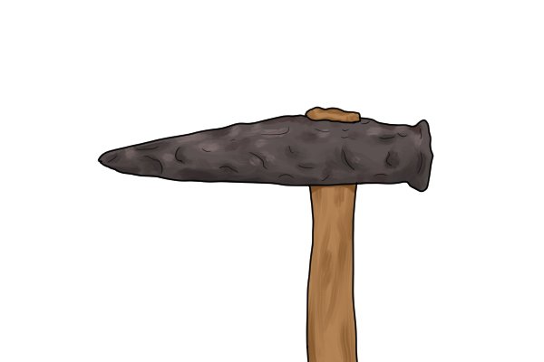 Ancient Persian Susa pick axe