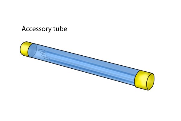 Carry tube for a rod set