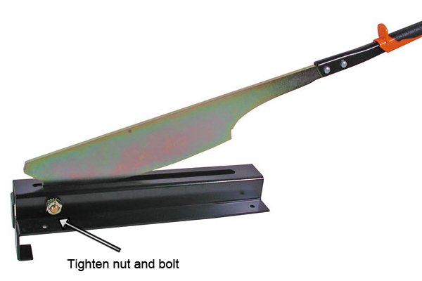 Slater's guillotine, nut and bolt, slater's guillotine blade
