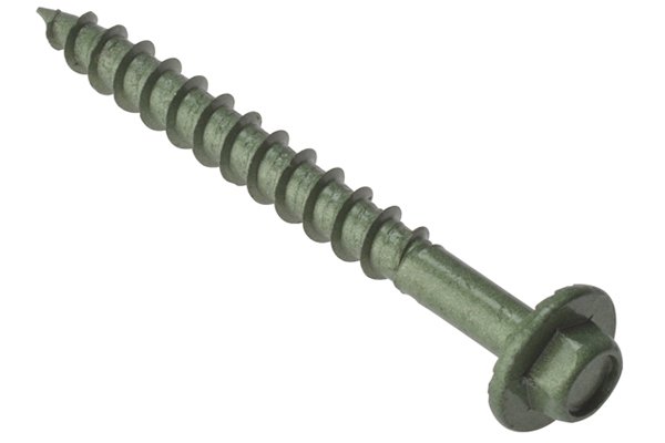 Small timber screw with no screw drive