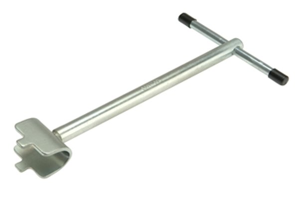 Mini crutch and wheel head valve combination key