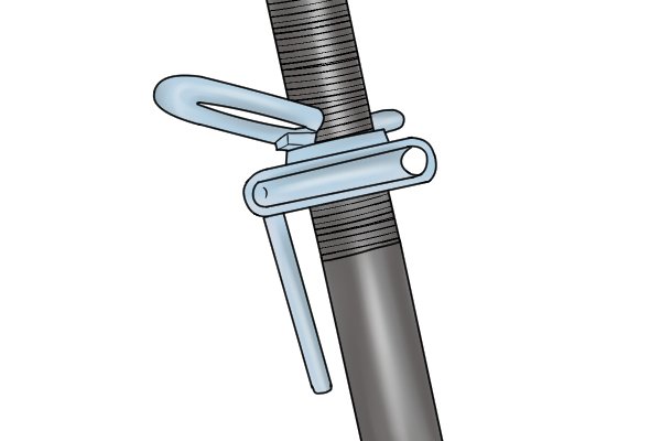 Prop collar on steel adjustable support prop
