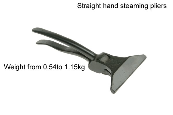 Weight of straight hand seaming pliers is from 0.54 to 1.15kg