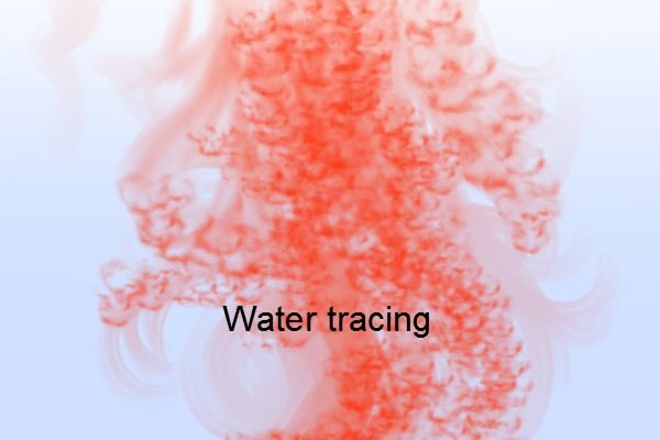 water tracing tests, tracking tests, tracing dyes, waterflow