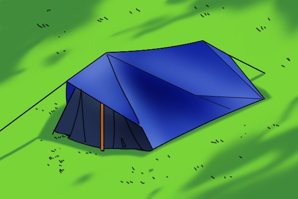 A silnylon tarp