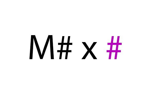 second number in metric equation is pitch m# x #