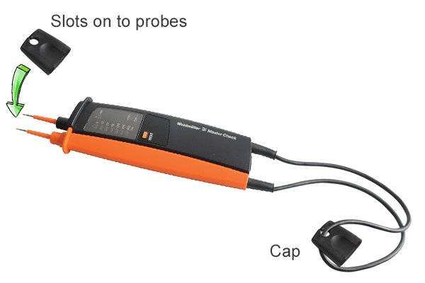 voltage tester probe cap