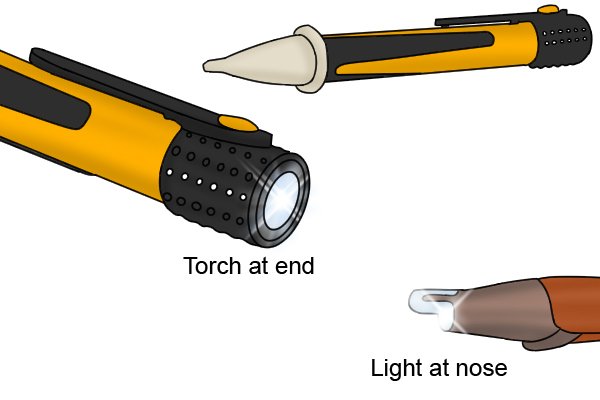 non contact voltage detector torch