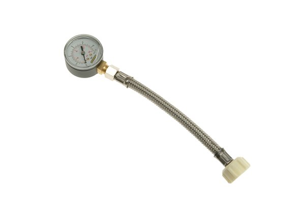 Water pressure gauge, water, mains supplied pressure, BAR, PSI