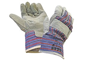 the wearing of gloves will help with the absorption caused by the impact on the post 