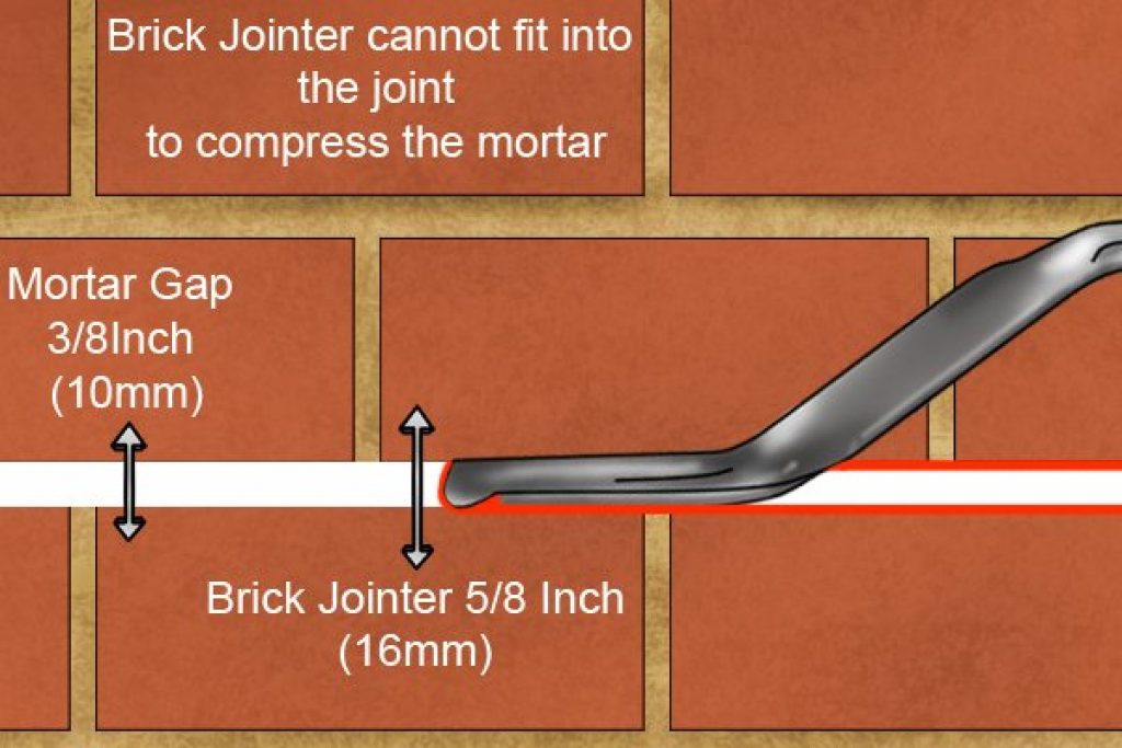 What size brick jointer do I need? Wonkee Donkee Tools