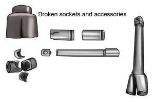 Broken socket sets