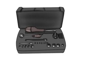 Foam inserts in a socket case