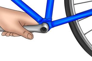 Hex sockets used with ratchets to tighten or loosen bolts on bicycles