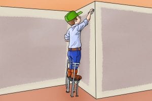 Plasterers Stilts or mortar stands
