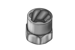 Bolt grip sockets