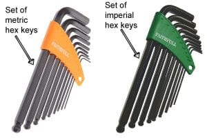 What Are The Different Types Of Hexagon Key Sets? - Wonkee Donkee Tools