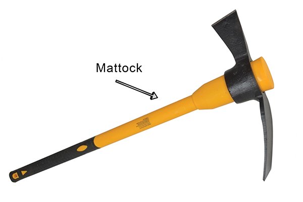 What is the Difference Between a Mattock & a Pick Axe? –