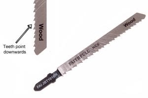 Silverline Jigsaw Blades for Wood 5pk ST144D 