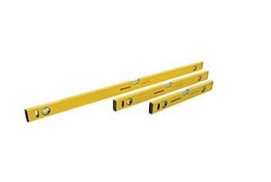 Spirit levels allow you to check your work is aligned correctly.