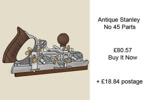 Stanley Plane Size Chart