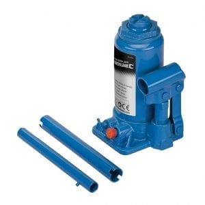 Example of a hydraulic bottle jack.