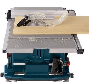 Bosch 10-Inch Worksite Table Saw 4100-09 strong blade