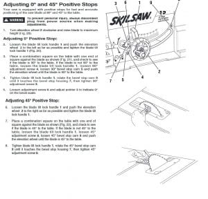 SKIL 3410-02 10-Inch Table Saw specifications