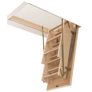 Aurora Thermo Folding Timber Attic / Loft Ladder & Insulated Hatch