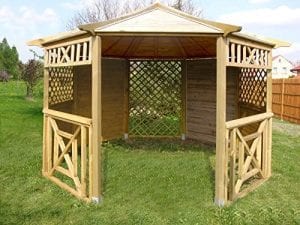 Garden Wooden Gazebo Pavilion