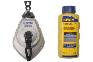 Chalk line and chalk powder sets