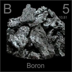 Boron is another commonly used element in steel was boron