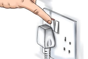 Corded grinders need a plug socket or extension lead.