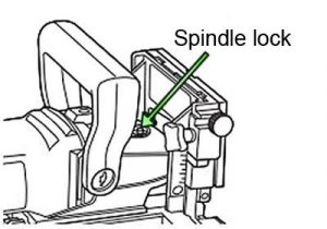Dewalt jointer spindle lock diagram.