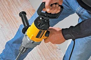 Dewalt mixer drill has plenty of power.