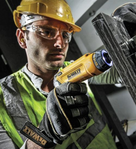 A gyroscopic screwdriver gives you more control.
