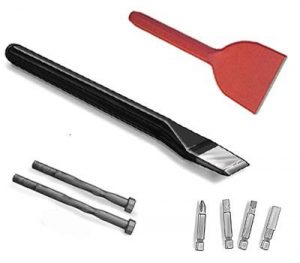 Examples of different things that a bench grinder can be used for.