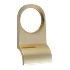 Cylinder lock with pull making it easier to open.